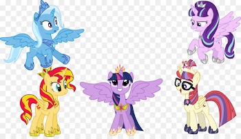 Pony Twilight Sparkle Sunset Shimmer Rainbow Dash Pinkie Pie - unicorn 