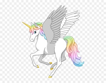 Pony Unicorn Flying horses Gypsy horse T-shirt - unicorn 