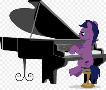 Pony Unicorn Piano Horse Rarity - piano 