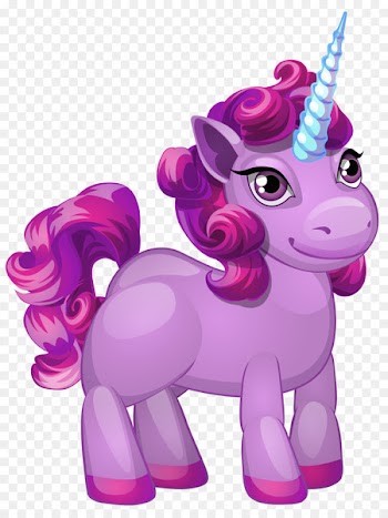 Pony Unicorn Purple Clip art - unicorn 