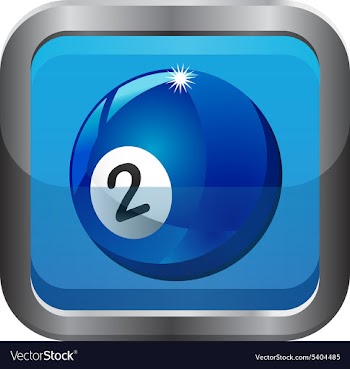 Pool ball icon vector image
