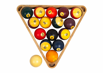 Pool Ball Rack Png - Racked Pool Balls Png, Transparent Png ...