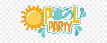 Pool Party Clipart Transparent - Pool Party Logo