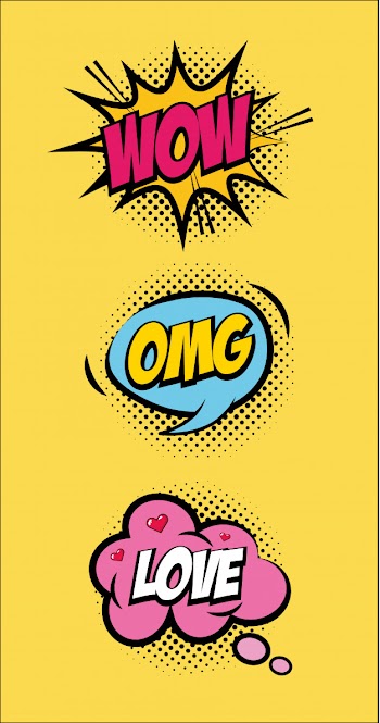 Pop art background Free Vector