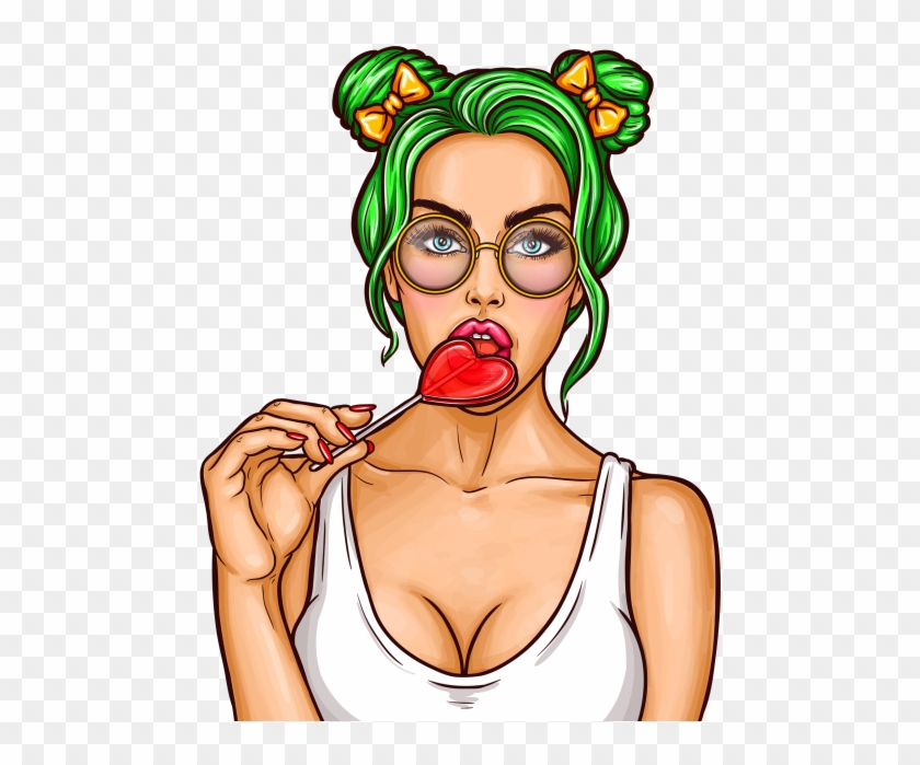 Pop Art Sexy Girl