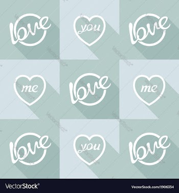 Pop-art style card symbol of love vector image