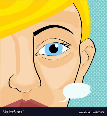  					Pop art women vintage vector image														