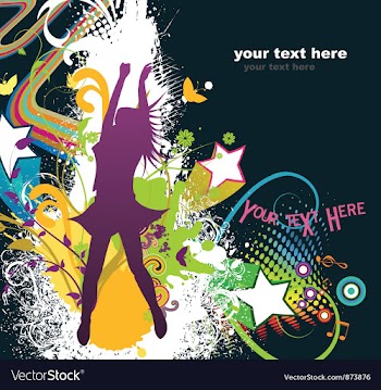 Popart background vector image