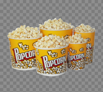Popcorn Bucket PNG Photo