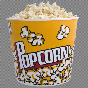 Popcorn Bucket PNG Pic