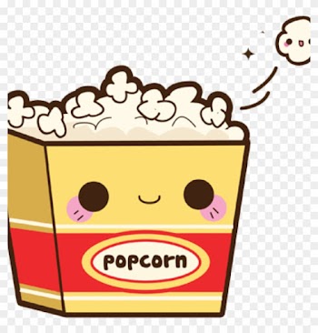 Popcorn Drawing Kavaii Ice Cream Cones Clip Art - Popcorn Drawing Kavaii Ice Cream Cones Clip Art