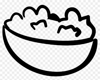 Popcorn Hand Drawn Bowl Comments - Hand Drawn Food Png