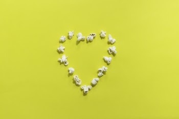Popcorn Heart Decor
