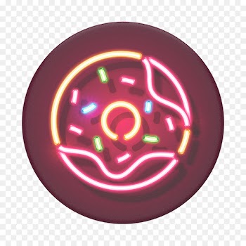 PopSockets Neon sign Royalty-free Vector graphics - light 