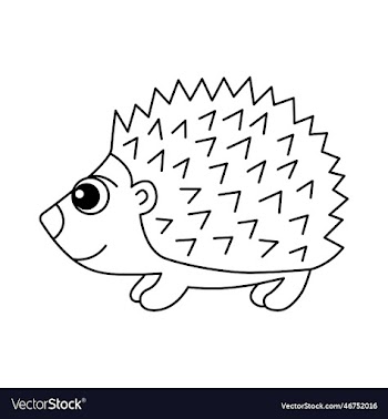porcupine cartoon
