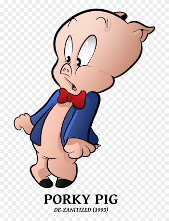 Porky Pig Clipart Porky001 - Cartoon