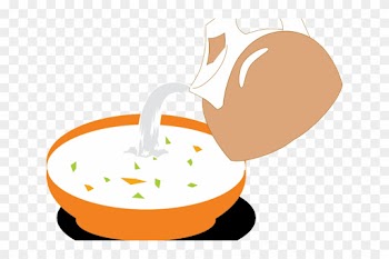 Porridge Clipart Fish Soup - Chicken As Food