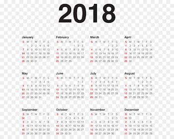 Portable Network Graphics Calendar Clip art 0 Image - calendario 2018 