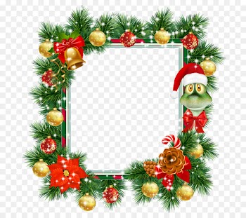 Portable Network Graphics Clip art Christmas Day Image Picture Frames - christmas frame silver 