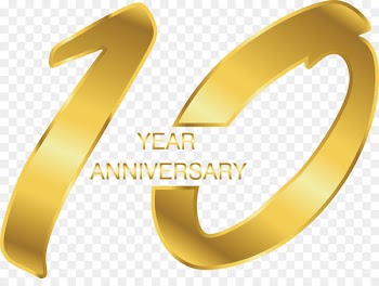 Portable Network Graphics Image Designer Art - 10 year anniversary 