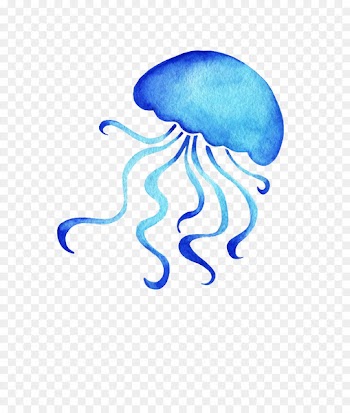Portable Network Graphics Jellyfish Image Watercolor painting Cartoon - medusa 