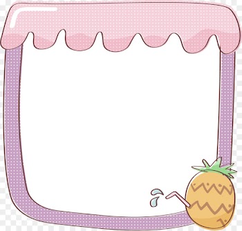 Portable Network Graphics Vector graphics Image Clip art Cartoon - abacaxi border 