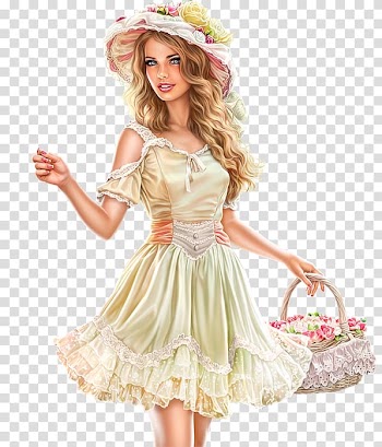 Portable Network Graphics Woman Easter Drawing, spring is coming transparent background PNG clipart