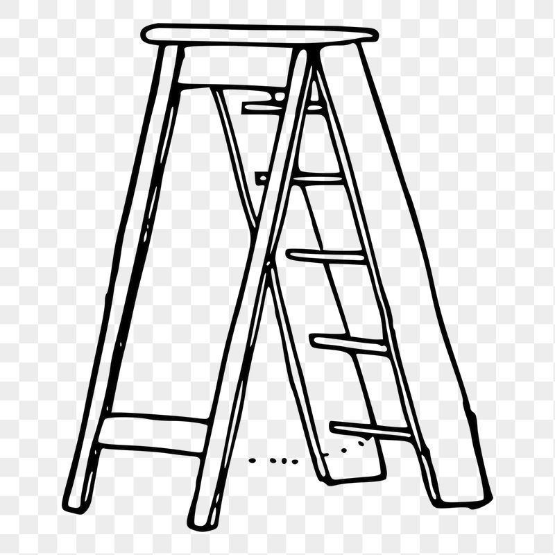 Portable stairs png sticker illustration, | Free PNG - rawpixel