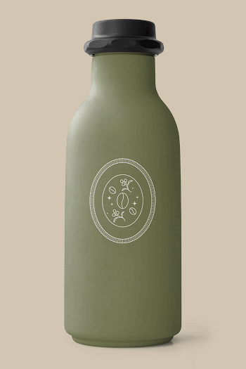 Portable water bottle mockup, pink | Free PSD Mockup - rawpixel