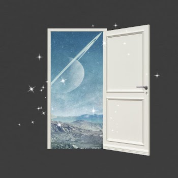 Portal to space door clipart, | Free Photo - rawpixel