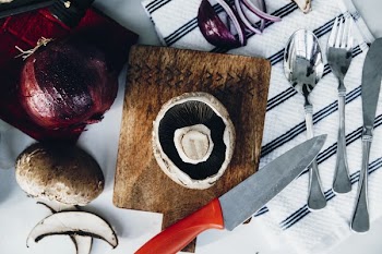 Portobello Mushroom And Onion