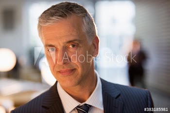 Portrait corporate businessman