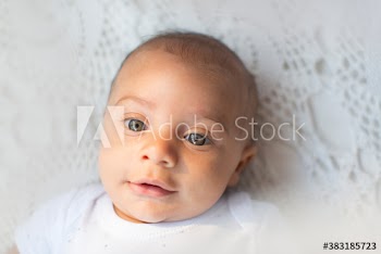 Portrait cute baby boy