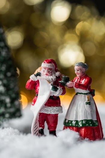 Portrait Image Of Festive Scene