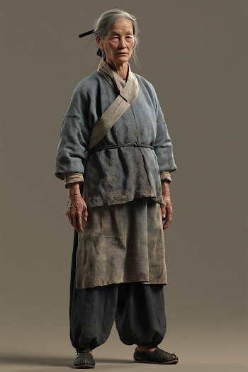 Portrait of a Resilient Rural Chinese Grandmother
