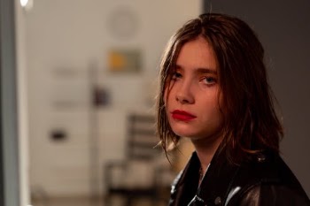 Portrait of a Woman with Red Lipstick · Free Stock Photo