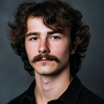 Portrait of a Young Man with Mustache