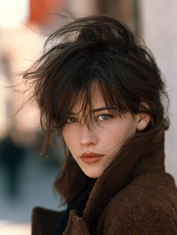 Portrait of a Young Woman in NYC