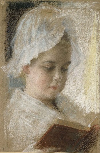 Portrait of berta edelfelt, study, | Free Photo - rawpixel