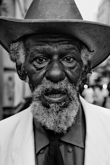 Portrait of Man Wearing Hat