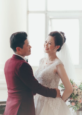Portrait of Newlyweds