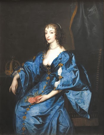 Portrait of Queen Henriette, consort | Free Photo - rawpixel