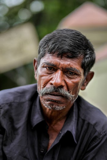 Portrait Photo Of An Old Man 