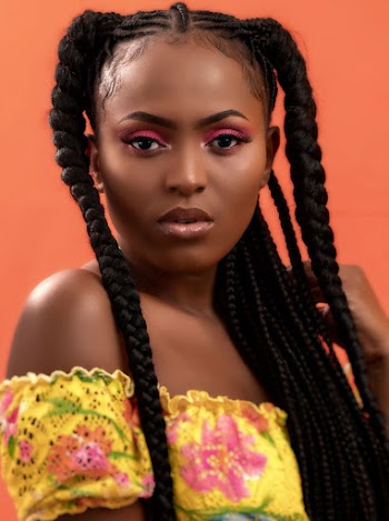 Portrait Photography of Woman With Braided Hair