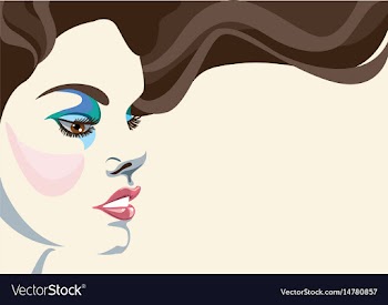 Portrait vector image