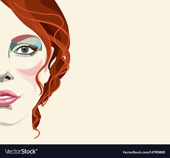 Portrait vector image