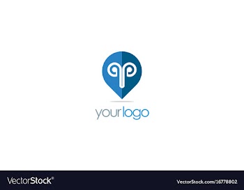  					Position gps logo vector image														