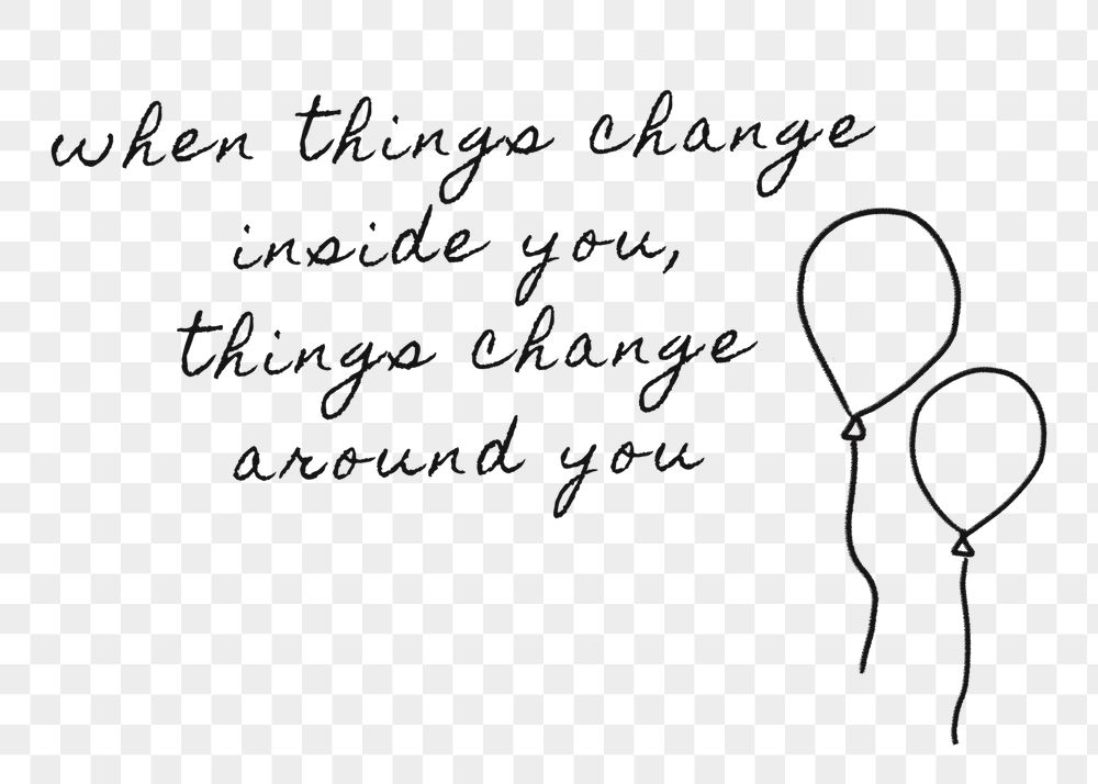 Positive mindset png quote sticker, | Free PNG - rawpixel