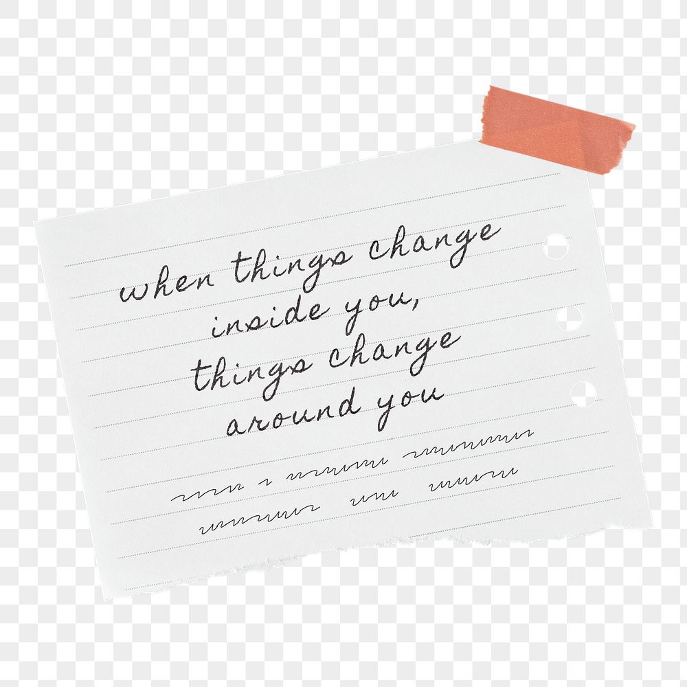 Positive mindset quote png sticker | Free PNG - rawpixel
