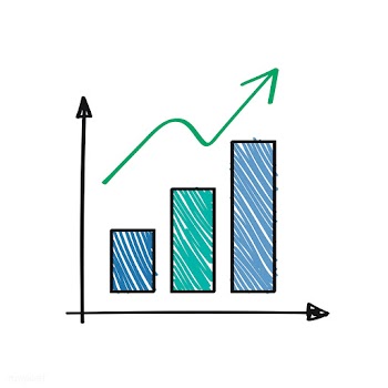 Positively growing and success graph illustra.. | Free stock vector - 472102